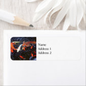 Swimming Koi Etiket (Insitu)