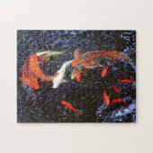 Swimming Koi Legpuzzel (Horizontaal)