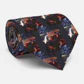 Swimming Koi Stropdas (Opgerold)