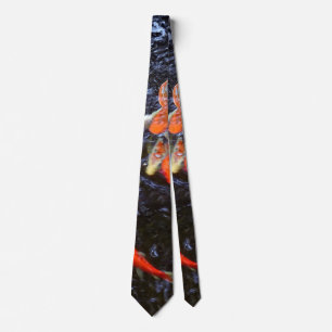 Swimming Koi Stropdas