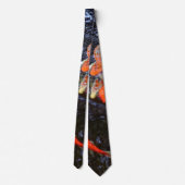Swimming Koi Stropdas (Achterkant)