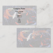 Swimming Koi Visitekaartje (Voorkant / Achterkant)