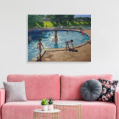 Swimming Pool Canvas Afdruk (Insitu (Woonkamer))