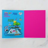 Swimming Pool Fun Kaart (Binnen)