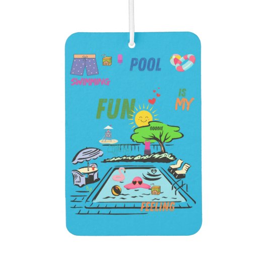 Swimming Pool Fun Luchtverfrisser (Voorkant)