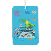 Swimming Pool Fun Luchtverfrisser (Achterkant)