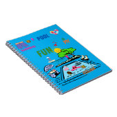 Swimming Pool Fun Notitieboek (Rechterzijde)