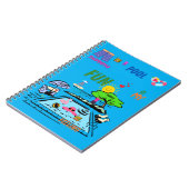 Swimming Pool Fun Notitieboek (Linkerzijde)
