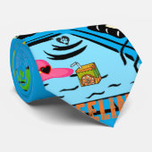 Swimming Pool Fun Stropdas (Opgerold)