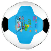 Swimming Pool Fun Voetbal (Gedraaid)