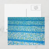 Swimming Pool Postcard Briefkaart (Voorkant / Achterkant)