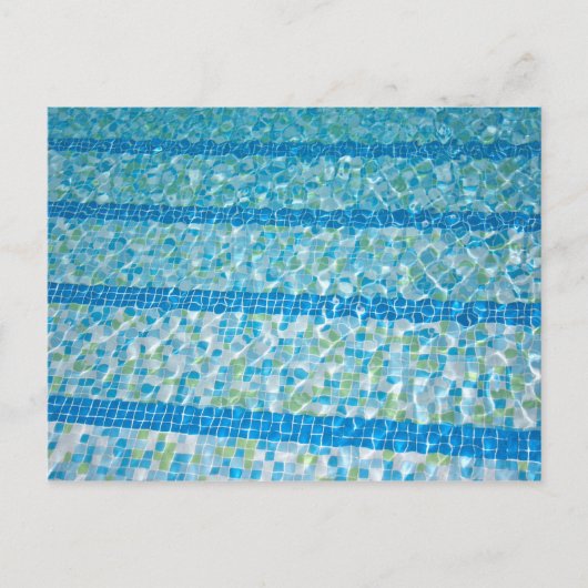 Swimming Pool Postcard Briefkaart (Voorkant)