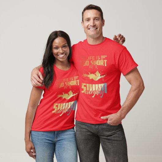 Swimming Quotes funny T-shirt (Unisex)