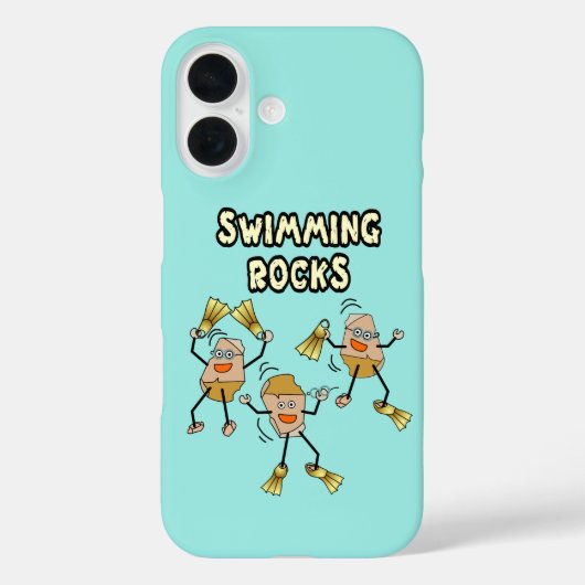 Swimming Rocks Case-Mate iPhone Case (Achterkant)