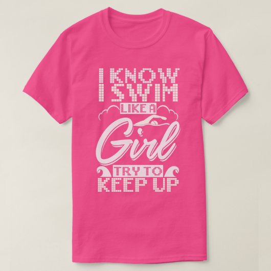 SWimming Swim Gift 5 T-shirt (Design voorkant)