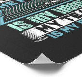 SWimming Swim Gift Poster (Hoek)