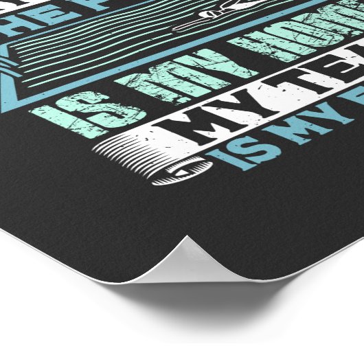 SWimming Swim Gift Poster (Hoek)