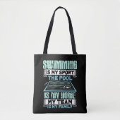 SWimming Swim Gift Tote Bag (Voorkant)