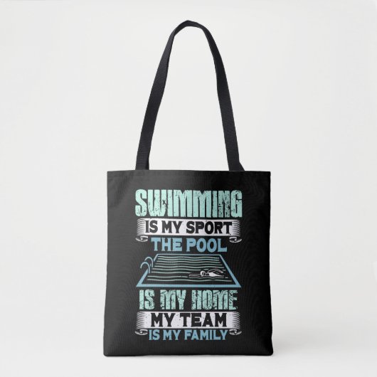 SWimming Swim Gift Tote Bag (Voorkant)