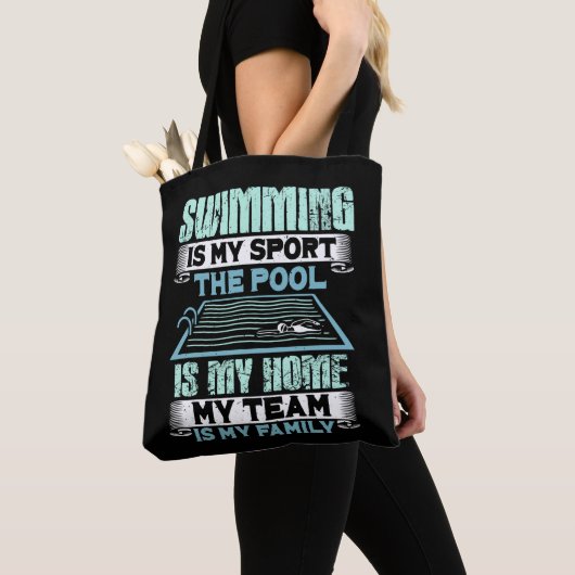 SWimming Swim Gift Tote Bag (Dichtbij)