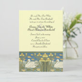 Swimming Weddenschap Kaart (Staand voorkant)