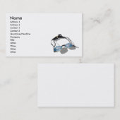 SwimmingGoggles091210, Naam, Adres 1, Adres... Visitekaartje (Voorkant / Achterkant)