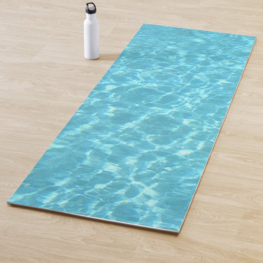 Swimmingpool Water Blue Green Color Zee Aqua Yogamat (In situ)