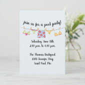 Swimsuit Kaart (Staand voorkant)