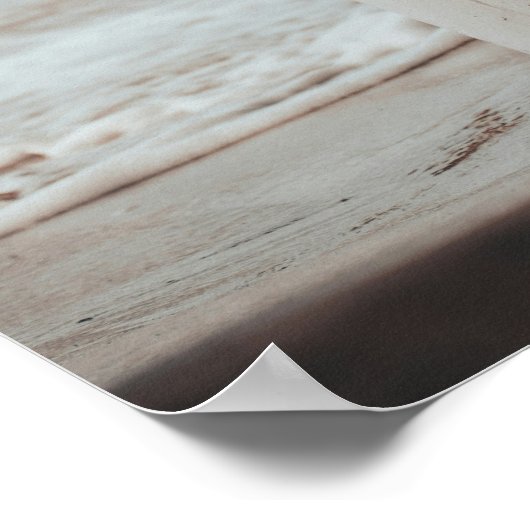 Swimsuit Model At The Beach Poster (Hoek)