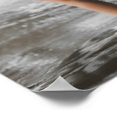 Swimsuit Model Posing Under A Pier Poster (Hoek)