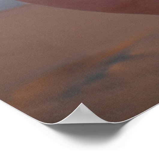 Swimsuit Model Wearing Black Bikini Poster (Hoek)