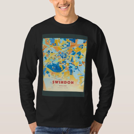 Swindon Engeland T-shirt (Voorkant)