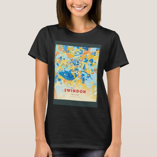Swindon Engeland T-shirt (Voorkant)