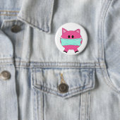 Swine Flu Badge Ronde Button 5,7 Cm (In situ)
