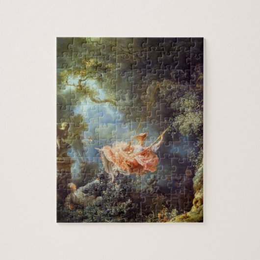Swing 1767 van Jean-Honoré Fragonard Legpuzzel (Verticaal)