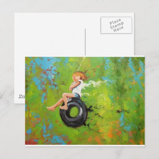 Swing#54 Briefkaart (Voorkant / Achterkant)