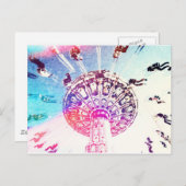 Swing Carousel Briefkaart (Voorkant / Achterkant)