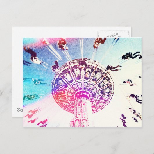 Swing Carousel Briefkaart (Voorkant / Achterkant)