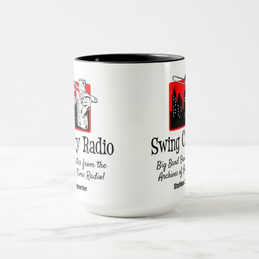 Swing City Radio - 15oz Mok (Midden)