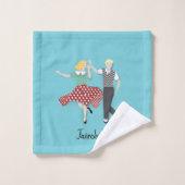 Swing Dance Bad Handdoek (Wasdoekje)