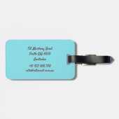 Swing Dance Bagagelabel (Achterkant horizontaal)