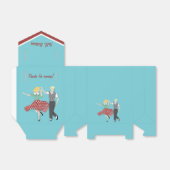 Swing Dance Bedankdoosjes (Uitgevouwen)