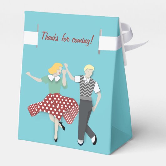 Swing Dance Bedankdoosjes (Achterkant)