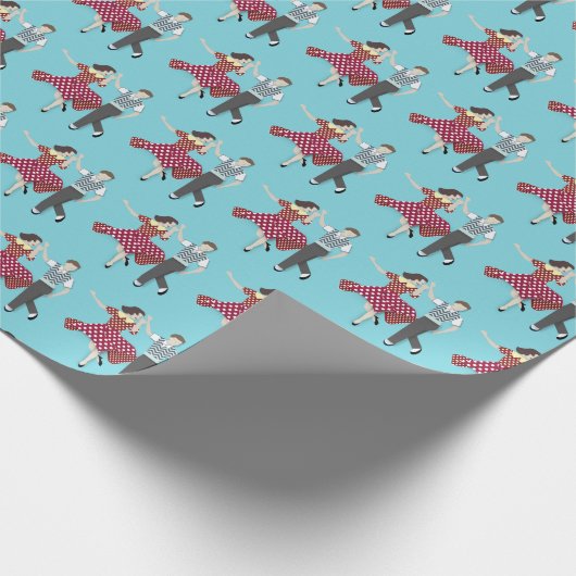 Swing Dance Cadeaupapier (Hoek)