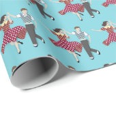 Swing Dance Cadeaupapier (Rol Hoek)