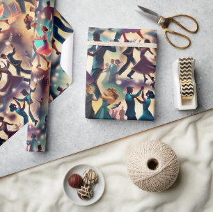 Swing Dance Cadeaupapier