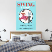 Swing Dance Canvas Afdruk (Insitu (Slaapkamer))