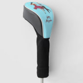 Swing Dance Couple Golfheadcover (Schuin)