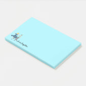 Swing Dance Couple Post-it® Notes (Schuin)