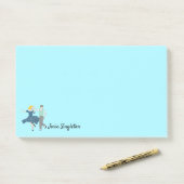 Swing Dance Couple Post-it® Notes (Op bureau)